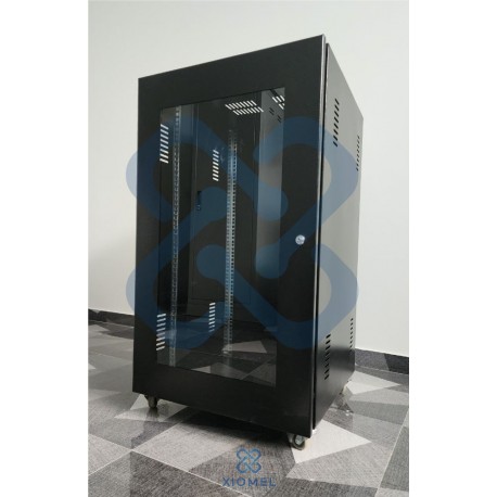 Gabinete de Piso 20RU 1.00 x 0.60 x 0.60 mt altura 4 ruedas acero laminado